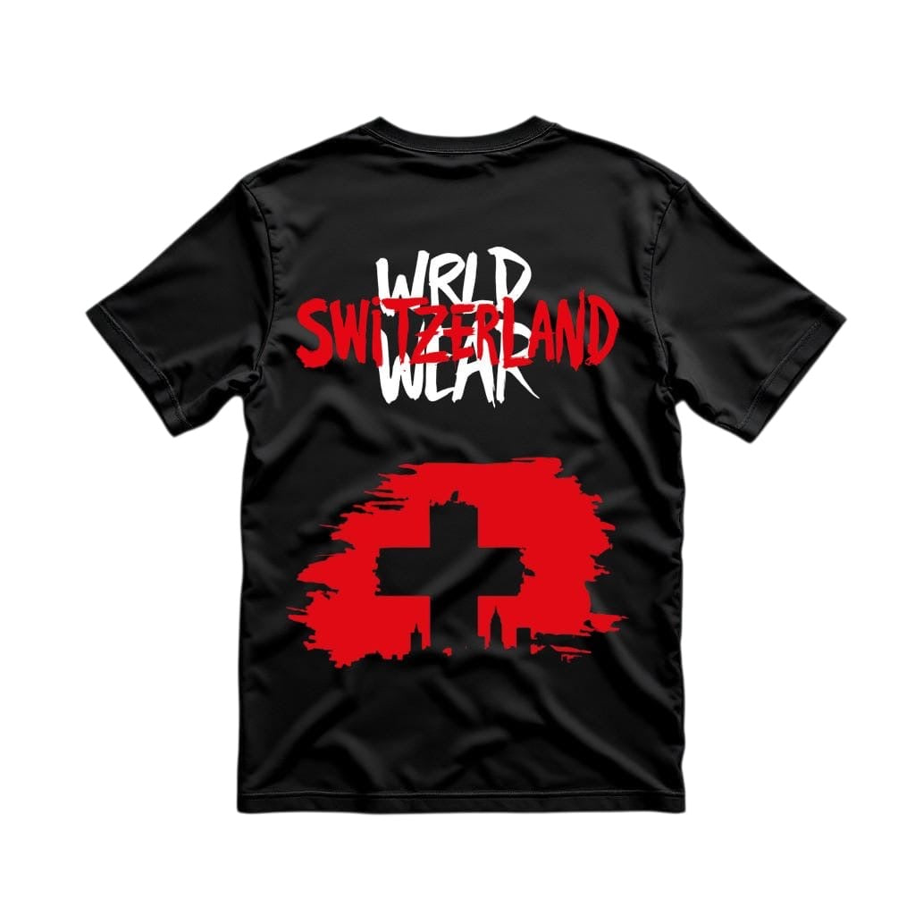 Backprint Oversize Switzerland T-Shirt