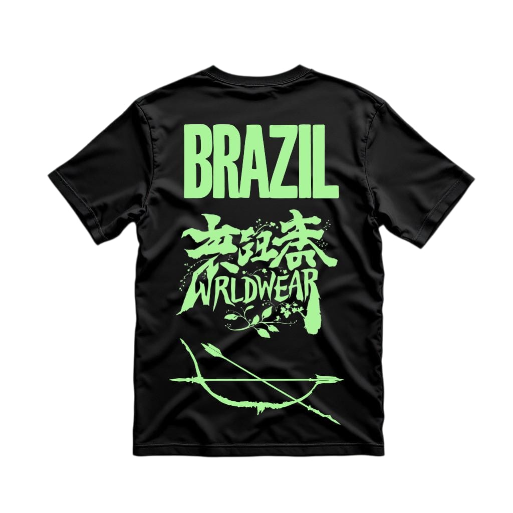 Backprint Oversize Brazil T-Shirt