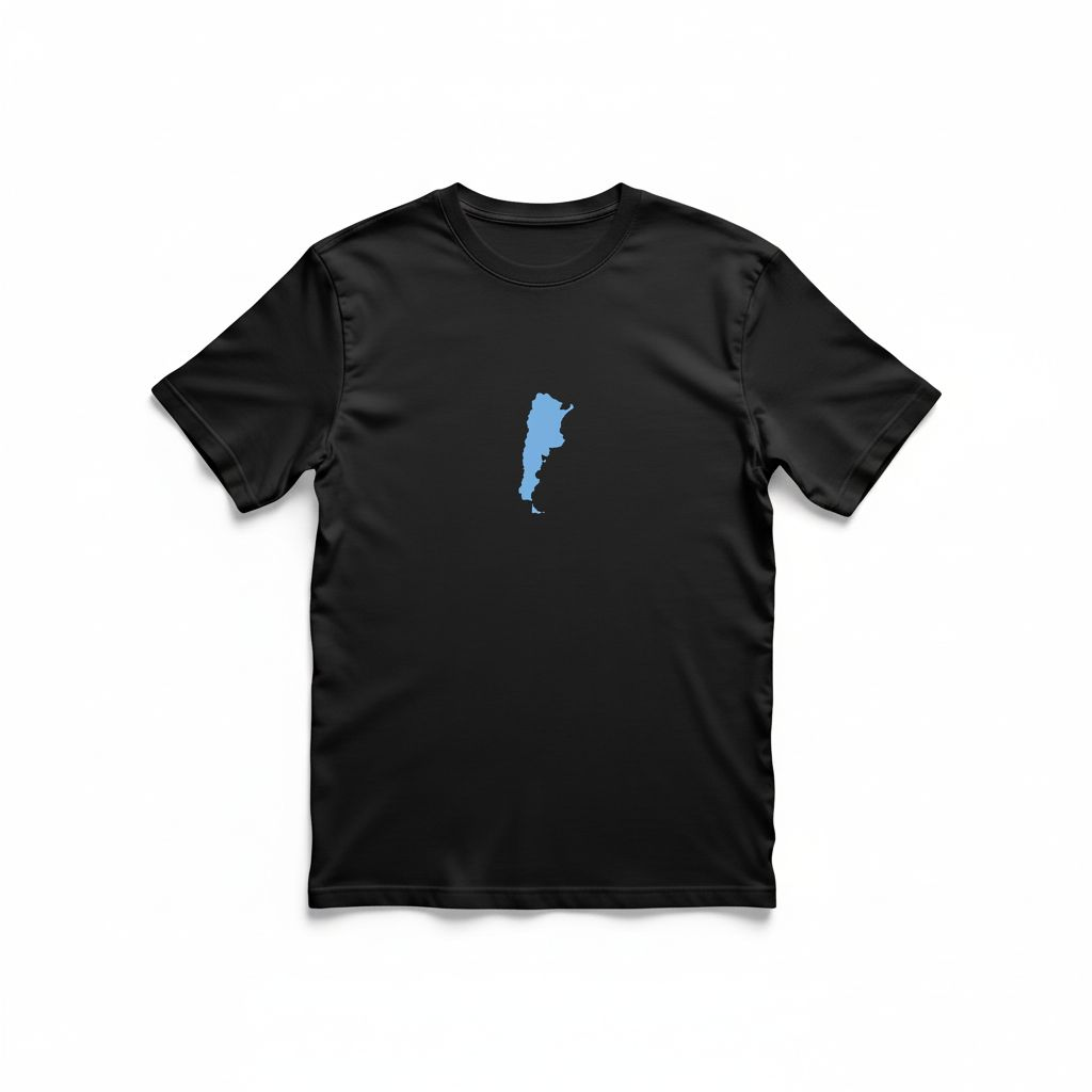 Backprint Oversize Argentina T-Shirt