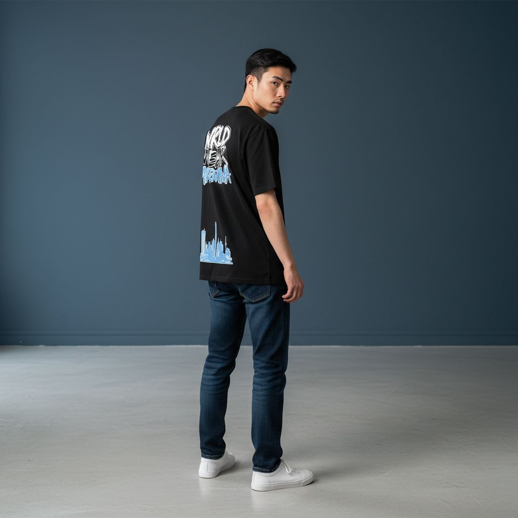 Backprint Oversize Argentina T-Shirt