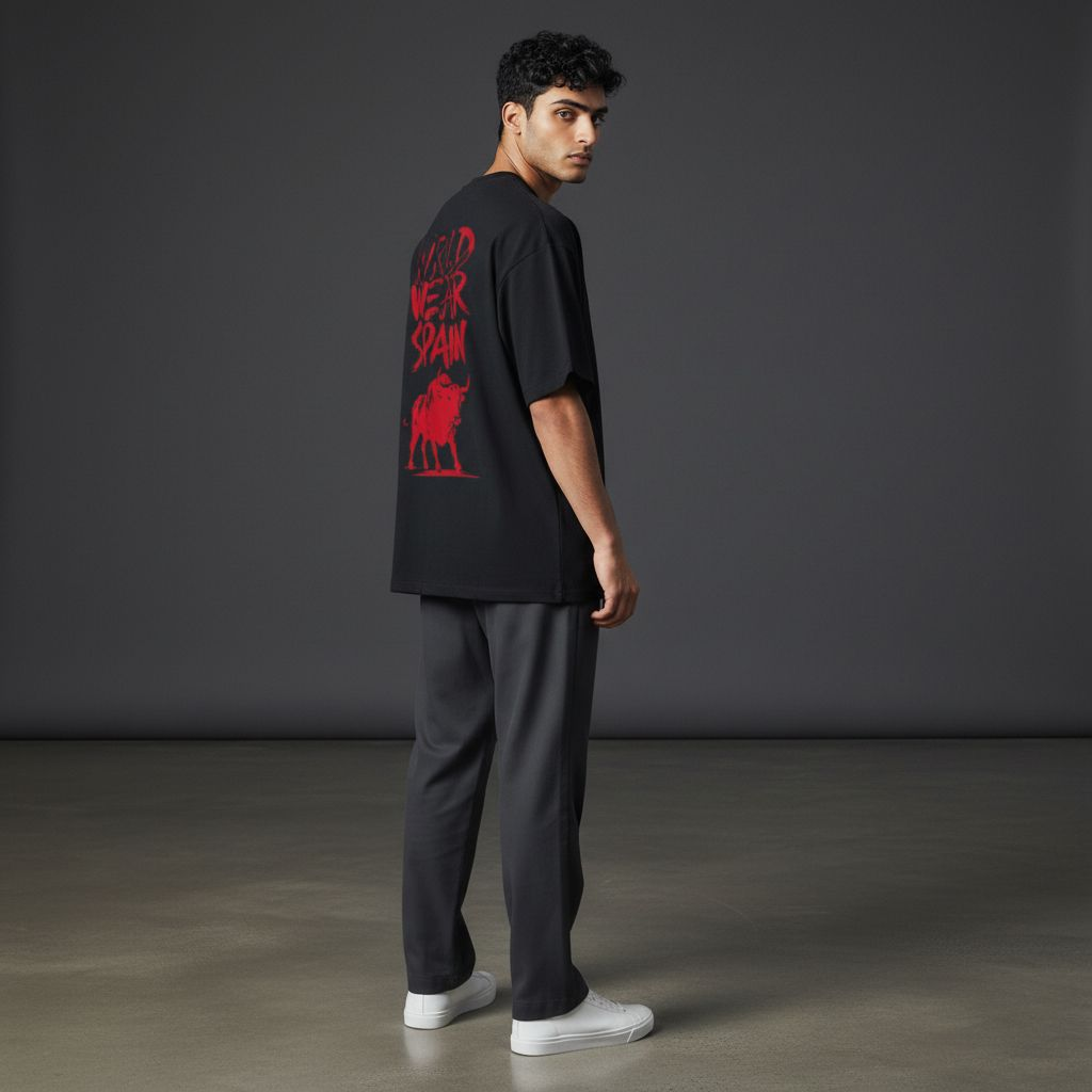 Backprint Oversize Spain T-Shirt