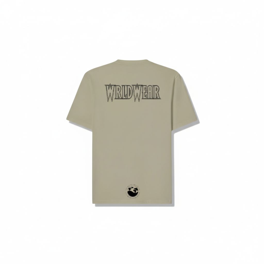WRLDWEAR Essentiel T-Shirt Creme