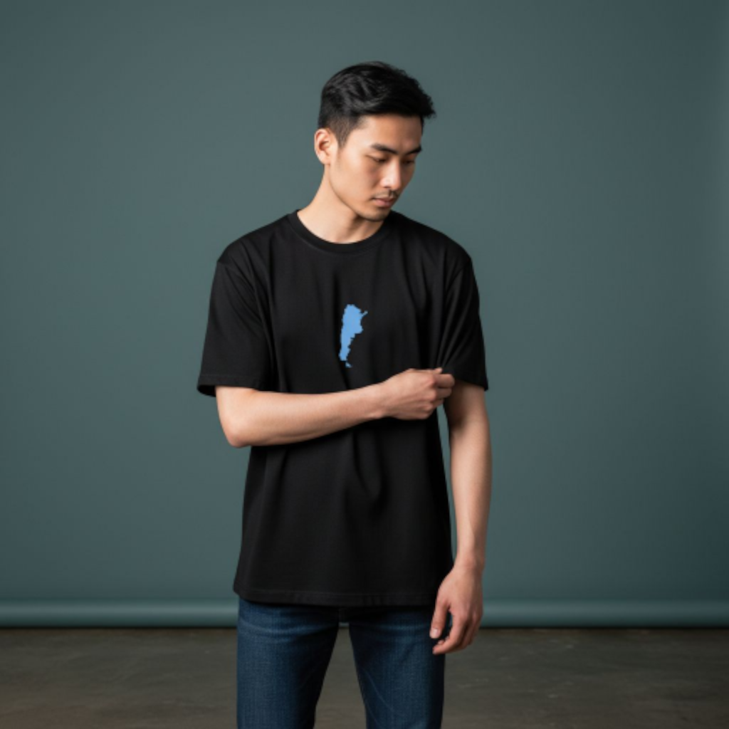 Backprint Oversize Argentina T-Shirt