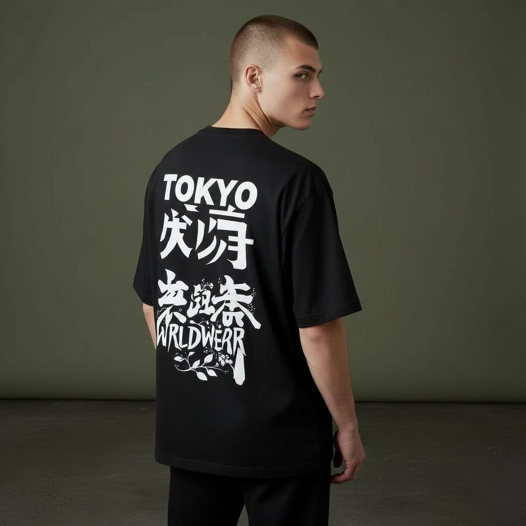 Backprint Oversize Tokyo T-Shirt