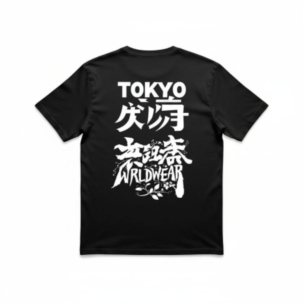 Backprint Oversize Tokyo T-Shirt